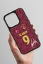 iPhone 15 Pro Compatible Mauro Icardi 3Rd Forma Signed Glass Licensed Phone Case - 3
