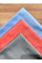3-Piece Microfiber Glass Cleaning Cloth Colorful - 40X40 cm - 6