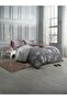 Ranforce Purple Ditsy Double Duvet Cover Set 100% Cotton Floral Pattern 200×220
