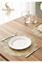 2 Pieces Osso American Supla Plate Coaster Presentation Serving Tray 38X38 cm - 2