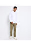 بنطلون تشينو رجالي أخضر سادة