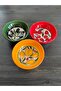 Handmade 3-Piece 13 cm Ceramic Snack Bowl, Sauce Bowl, Soup Bowl - 2