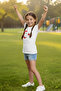Turkish Flag Kids T-Shirt - White Unisex Cotton Short Sleeve Casual Basic Kids Flag T-Shirt - 3
