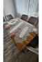 5 Piece Luxury Living Room Sets with Agar Guipure on Linen - 2
