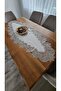 5 Piece Luxury Living Room Sets with Agar Guipure on Linen - 5