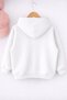 Girl's Sweatshirt Oversize 100% Cotton – Sweet Ribbon Printed - 2