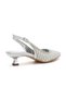 Women's 4 cm Short Heeled Pearl Wedding Dress Evening Dress Shoes - 5