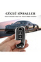 Nissan Compatible Qashqai, Trail, Juke Silver Edge Tpu Key Case Cover (Black) - 4