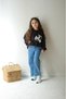 Girl's Set, Seasonal Cotton and Denim Pants, Top and Bottom Set, 2-Thread Medium-Thick, Super Quality, Bottom Denim, Top Combed Cotton, Full Lycra Cotton. - 4