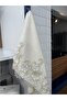 Mi̇ra Gold Beaded Lace Towel 50 X 90