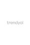 Women's Tracksuit Set Sports Suit Gray Melange Half-Zip Sweatshirt-Elastic Waistband Drawstring Detailed Pa - 2