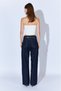Women's Denim Pants Women's Jeans Rins Wash Mid Waist Straight Cut Women's Jean Pants - 5