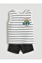 Selections I Striped Boys' Tank Top and Shorts 2-Piece from Freezen Store