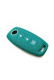 Nissan Trail Juke Qashqai Silicone Key Case Cover (Green White New Case)