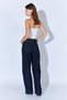 Women's Denim Pants Women's Jeans Rins Wash Mid Waist Straight Cut Women's Jean Pants - 6