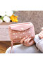 Floral Patterned Stylish Mini Handbag - Not Suitable for Phone - Cash and Card Holder Bag - 5