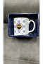 Fenerbahçe licensed fan ceramic mug - yellow & navy - 3