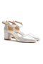 Women's Colorful Thick Heel Ankle Strap Classic Heeled Evening Dress 6 cm Heel Wedding Invitation Bride - 4
