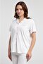Women's Shirt Pajama Set Licensed Product Cotton Modal Fabric Short Sleeves - 4