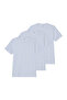 Men’s Slim Cotton Crew Neck Tee 3‑Pack Essentials