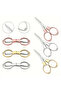 1Pc Foldable Mini Iron Scissors for Handicraft and Embroidery Work Practical Use