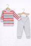 Baby Boy Set Top and Bottom Set Striped Set Baby Set 6-9 -12 Months - 2