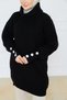 Women's High-Rise Knitwear Sweater Tunic - 7