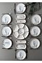 Segah Model Embossed 8-Person 19-Piece Modern Breakfast-Brunch Set - 2