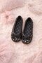 Girls' Daily Ballet Flats with Bow Detail, Soft Comfortable Sole - 4