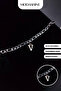 Letter V Steel Anti-Tarnish Stainless Bracelet