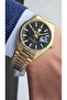 Men's Wristwatch - Stainless Steel - Gold - Choice for Special Occasions - 3