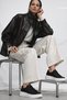 Black and White Sole Sneaker for Women |   Thick Sole Casual Sports Shoes |   Casual Platform Sneaker - 2