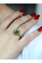 Natural Stone Labradorite Round Natural Stone Antique Adjustable Women's Ring Euy92Lbt