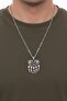 3 Piece Necklace Bear Claw Wolf and Compass Design Necklace Set Gift Necklace - 3