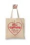 Love Tennis Tennis Racket White Cloth Bag Long Handle Shopping Bag Beach Bag