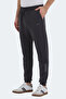 Kox I Men's Slim Fit Dark Gray Sweatpants with Pockets