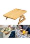 Bamboo Armrest Tray – 30×20 cm |   Foldable Seat Tray, Armrest Organizer, Side Table