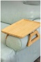 Bamboo Armrest Tray – 30×20 cm |   Foldable Seat Tray, Armrest Organizer, Side Table - 3