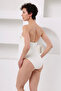 Staple detailed strapless swimsuit 4156 - 6