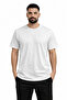 Classics Unisex Relaxed Fit Basic Short Sleeve T-Shirt 4-Pack Black-Navy-White-Grey - 5