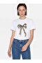 Leopard Bow Printed Women's T-Shirt - 2