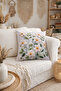 Digital Printed 5D Bohemian Punch Embroidery Patterned Decorative Throw Pillow Cover 1 Piece - 3