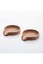 Acacia Bamboo Countertop Dirty Spoon Holder – Wooden Spoon and Ladle Resting Stand with Drainer, Set of 2