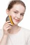 Boxed Wood-Look Lymph Drainage Face-Neck Massage Brush + 3-Piece Eyebrow Razor Set - 4