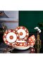 8-Piece Red and White Floral Pattern Ceramic Dinnerware Set - 8