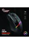 ماوس ألعاب سلكي بإضاءة RGB ثمانية الأبعاد، دقة 7200 نقطة في البوصة - PDX321 - 8