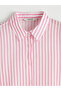 Xside Pink Striped Poplin Women's Shirt - 2