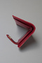 Red Leather Stylish Women's Wallet with Special Box, Crocodile Pattern Appearance, and Credit Card Slot - 4