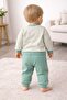 Embossed Car Printed Baby Set Top and Bottom 100% Cotton - 6