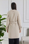 Lined Parachute Trench Coat with Sleeve Belt - 5
